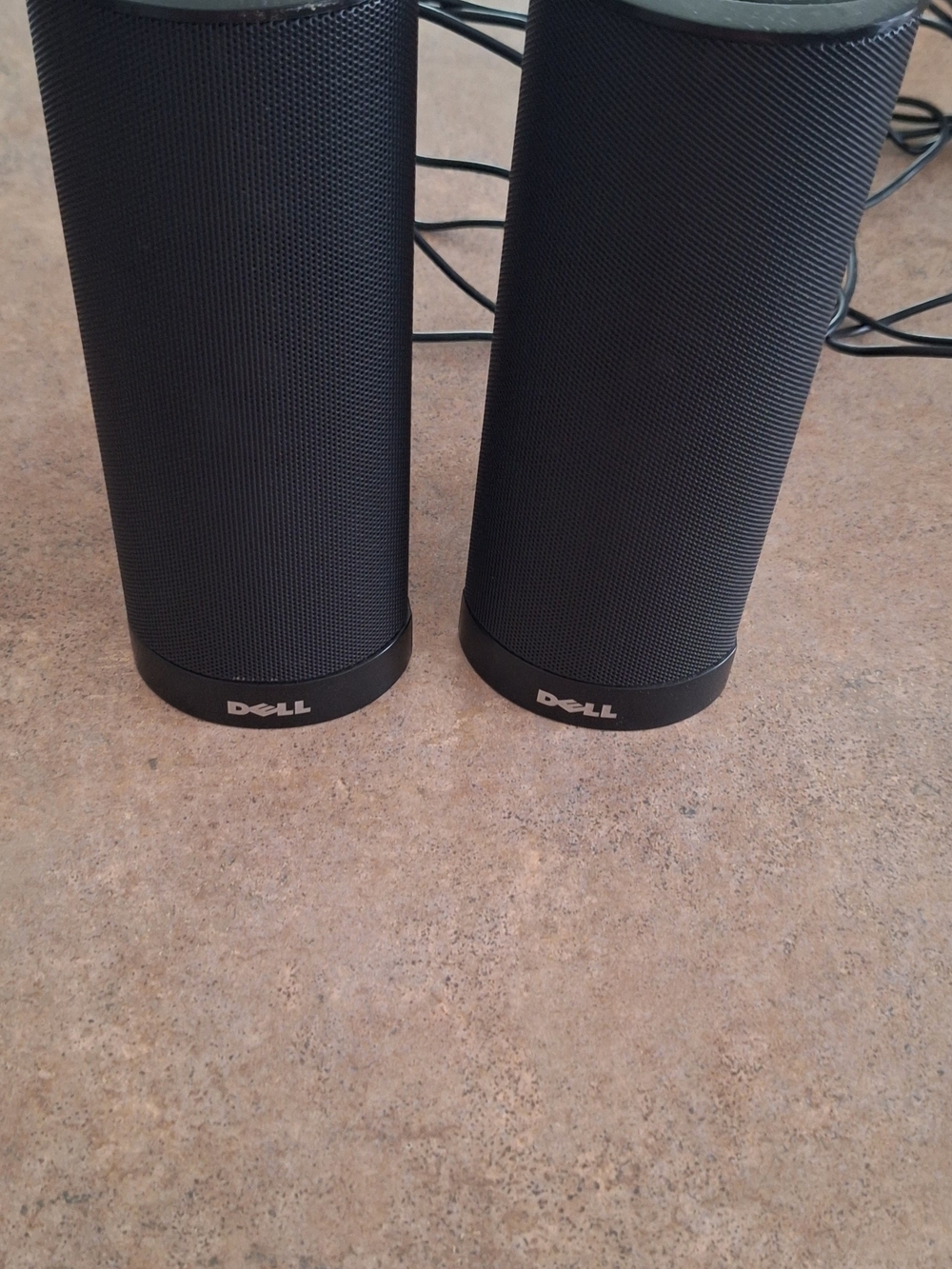 Dell Black USB Computer Speakers - Pair - AX210 REV A02 - OEM